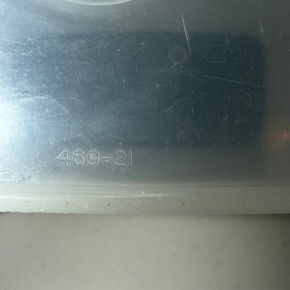 Vintage Tupperware Modular Mates Super Cereal Storer Keeper with Black Lid - Picture 3 of 6